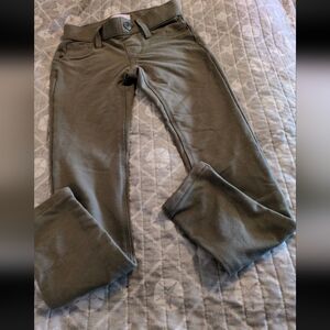 Tommy Bahama Comfy Knit Jegging Green Stretchy Super soft Kids Girls Size 7